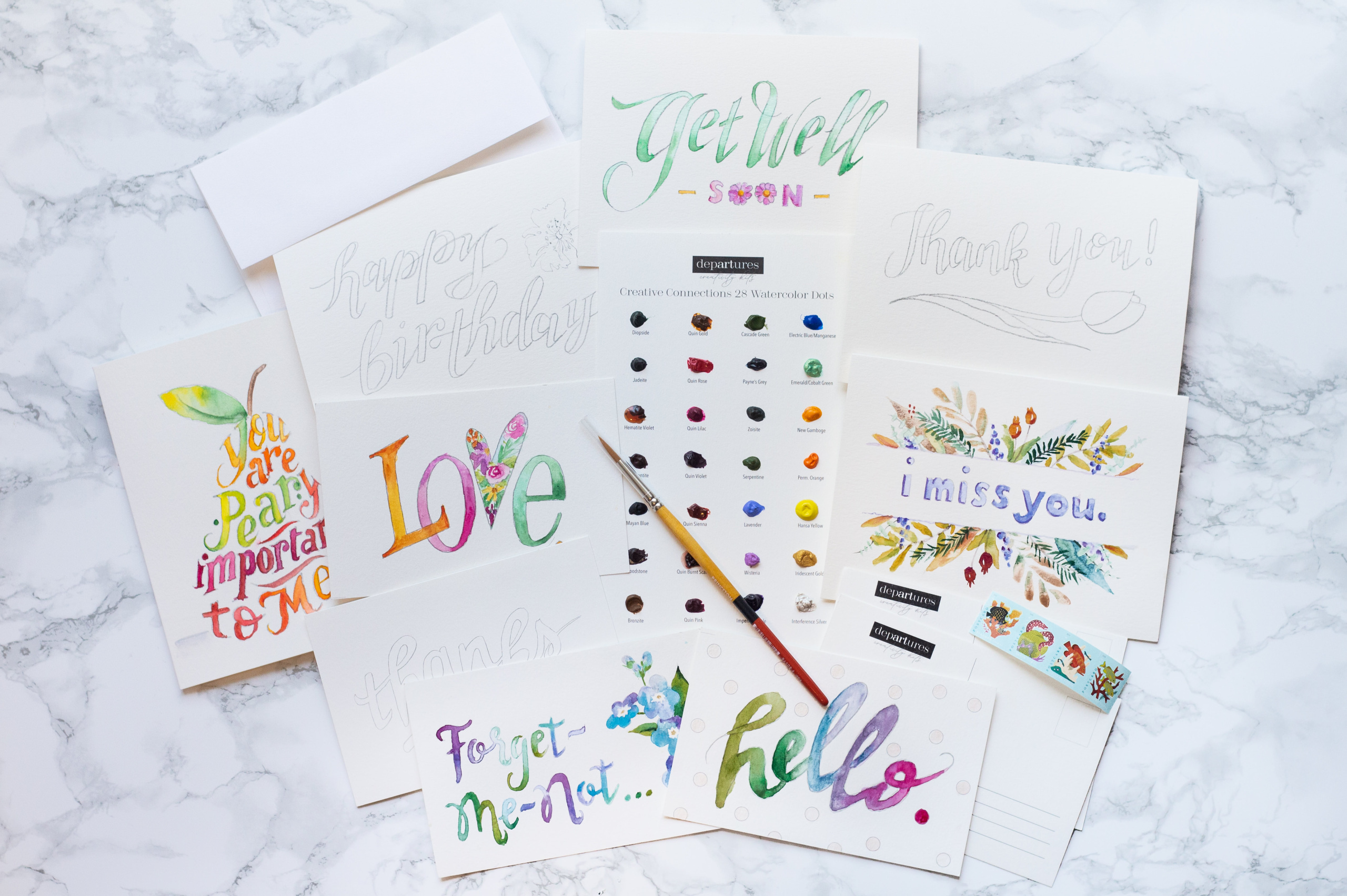 Creative Connections watercolor kit